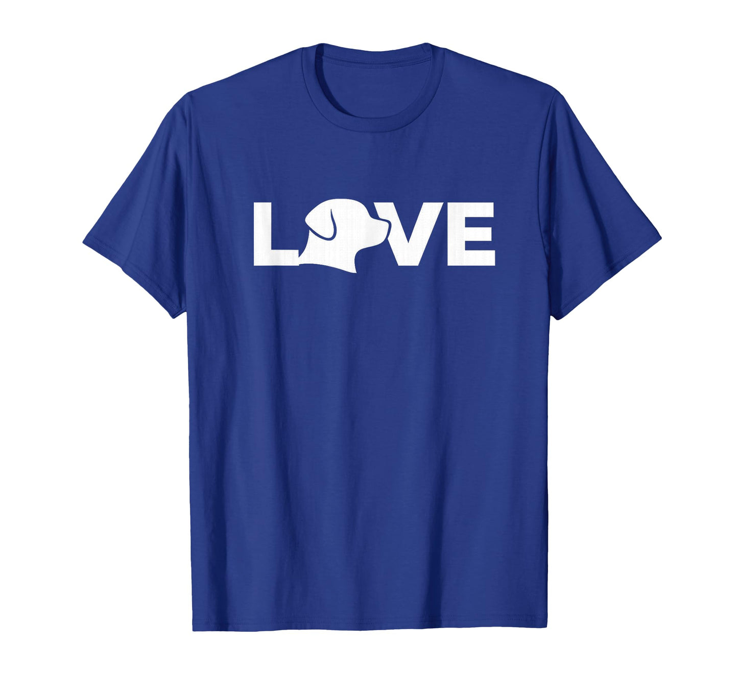 Love Dog Silhouette Shirt – Cute Pet Lover Valentine Tee T-Shirt