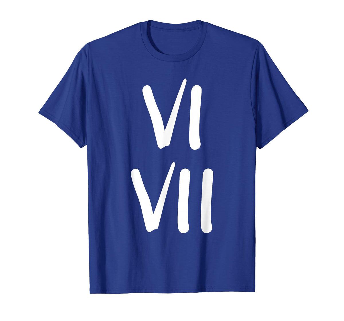 Funny 67 Kids Joke 6 and 7 Roman Numerals T-Shirt