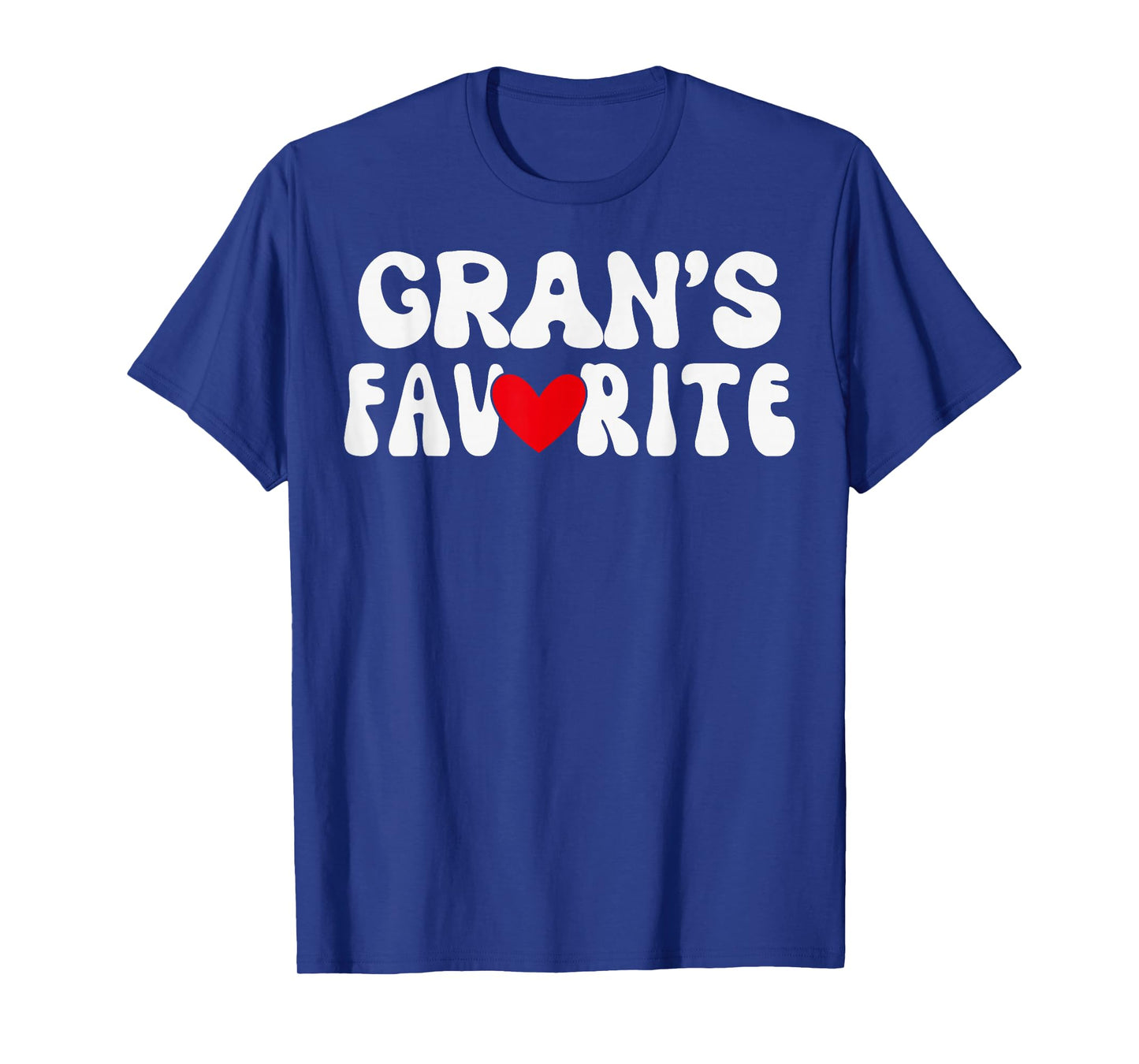Gran’S Favorite Funny Grandparent Grandchild Vintage Humor T-Shirt