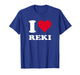 Red Heart I Love Reki T-Shirt