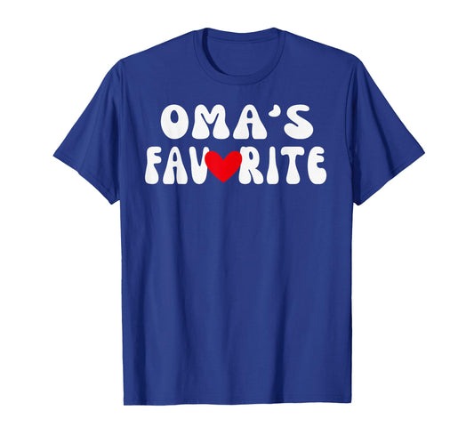 OMA’S Favorite Funny Grandparent Grandchild Vintage Humor T-Shirt
