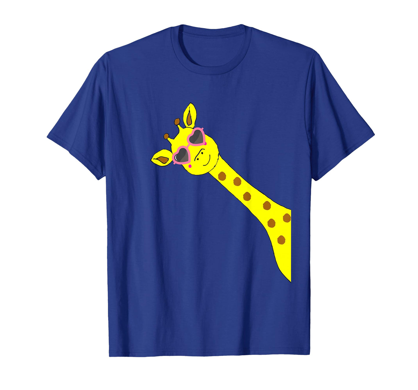 Funny Giraffe with Sunglasses Zoo Lover Africa Safari T-Shirt