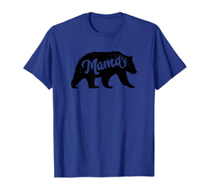 Mama Bear Strong Cuddly Loveable Mom Cute Funny Mothers Day T-Shirt