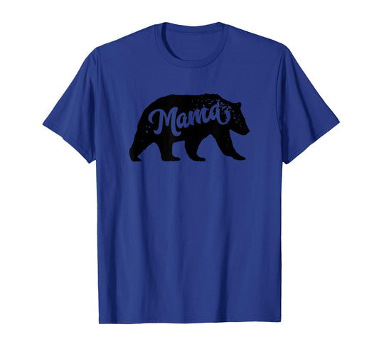 Mama Bear Strong Cuddly Loveable Mom Cute Funny Mothers Day T-Shirt