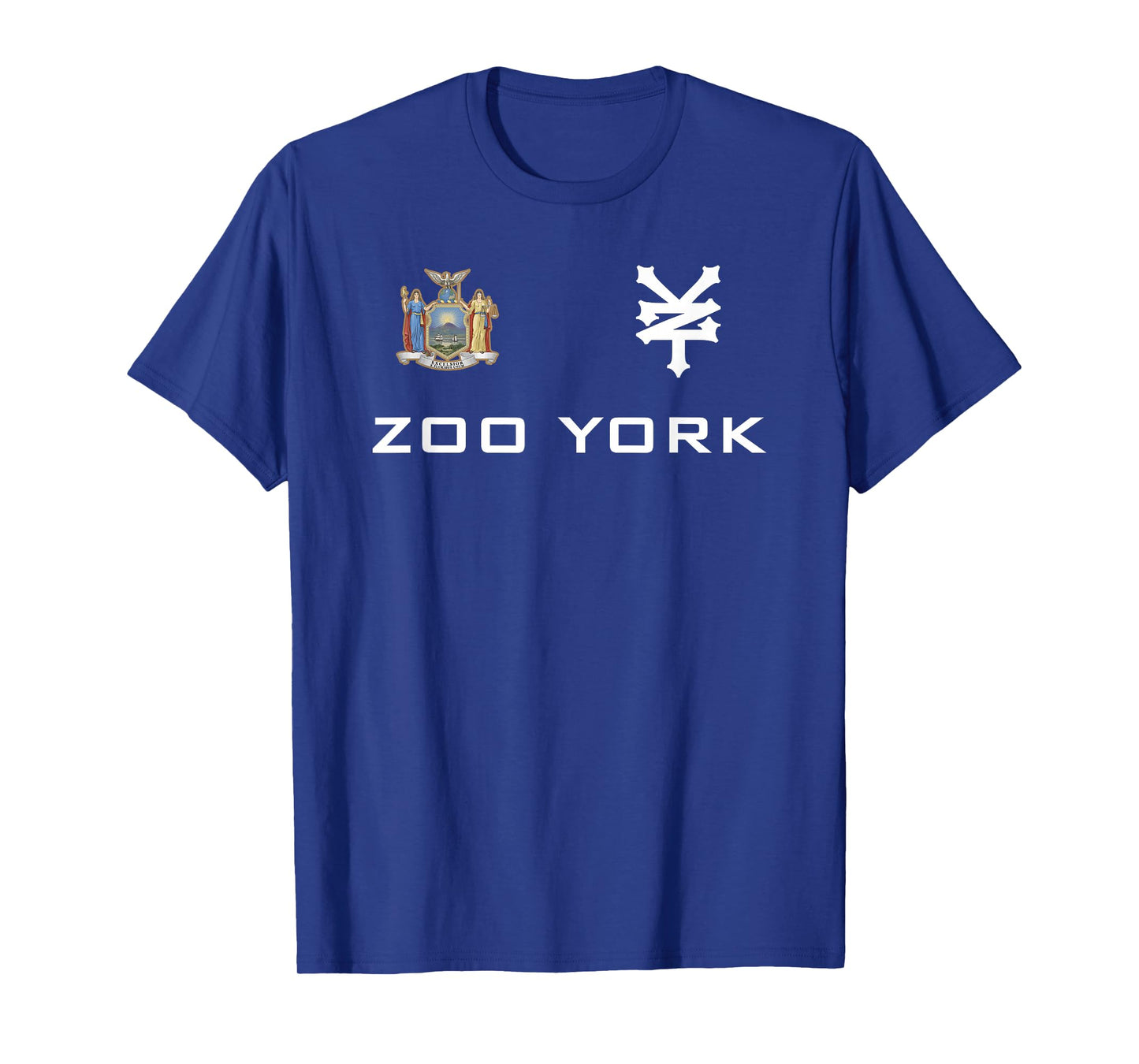 Zoo York State Seal Crest NYC Skateboard Vintage T-Shirt