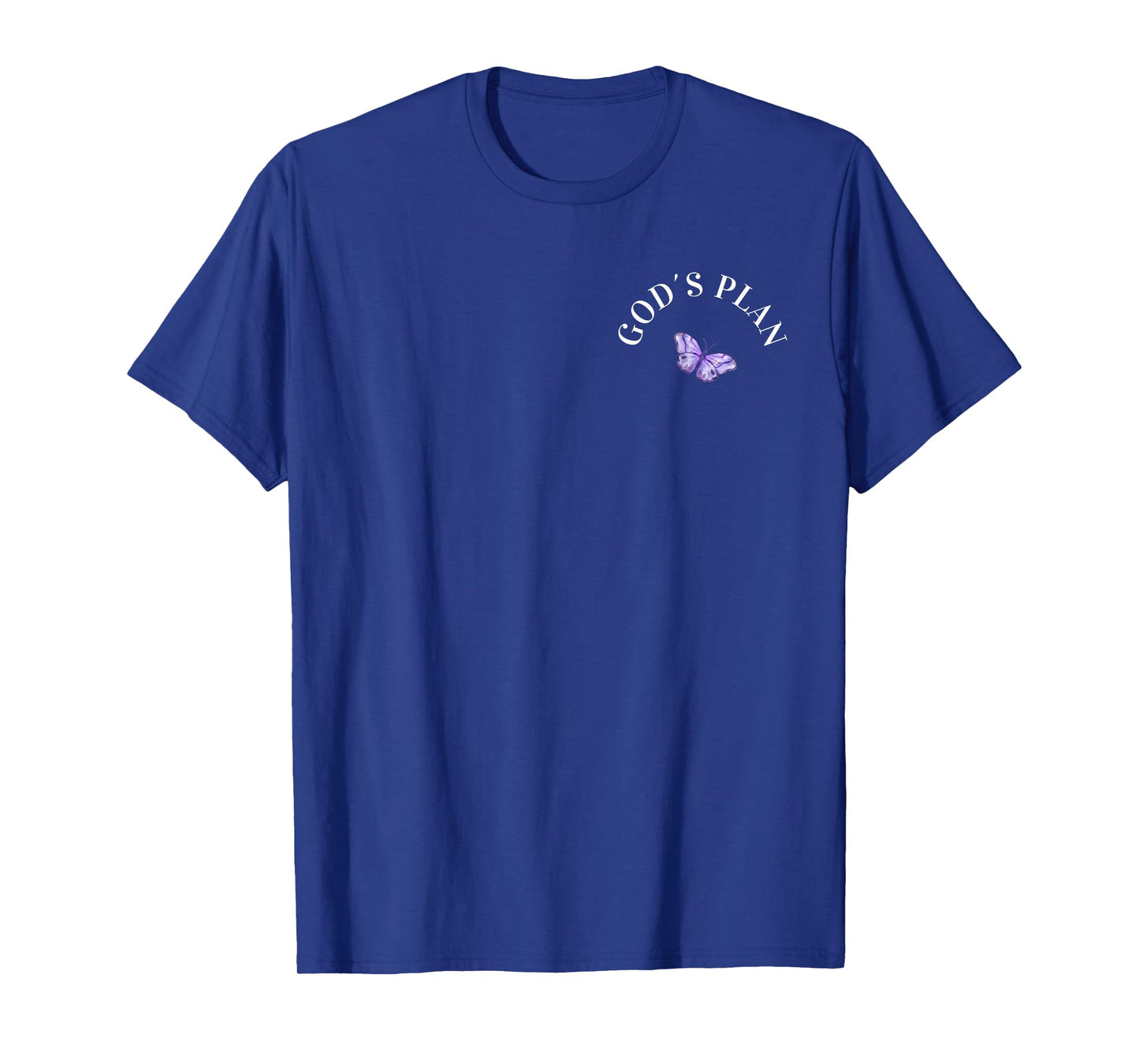 Your Plan and God's Plan Isaiah Bible Verse Faith 2 Sides T-Shirt