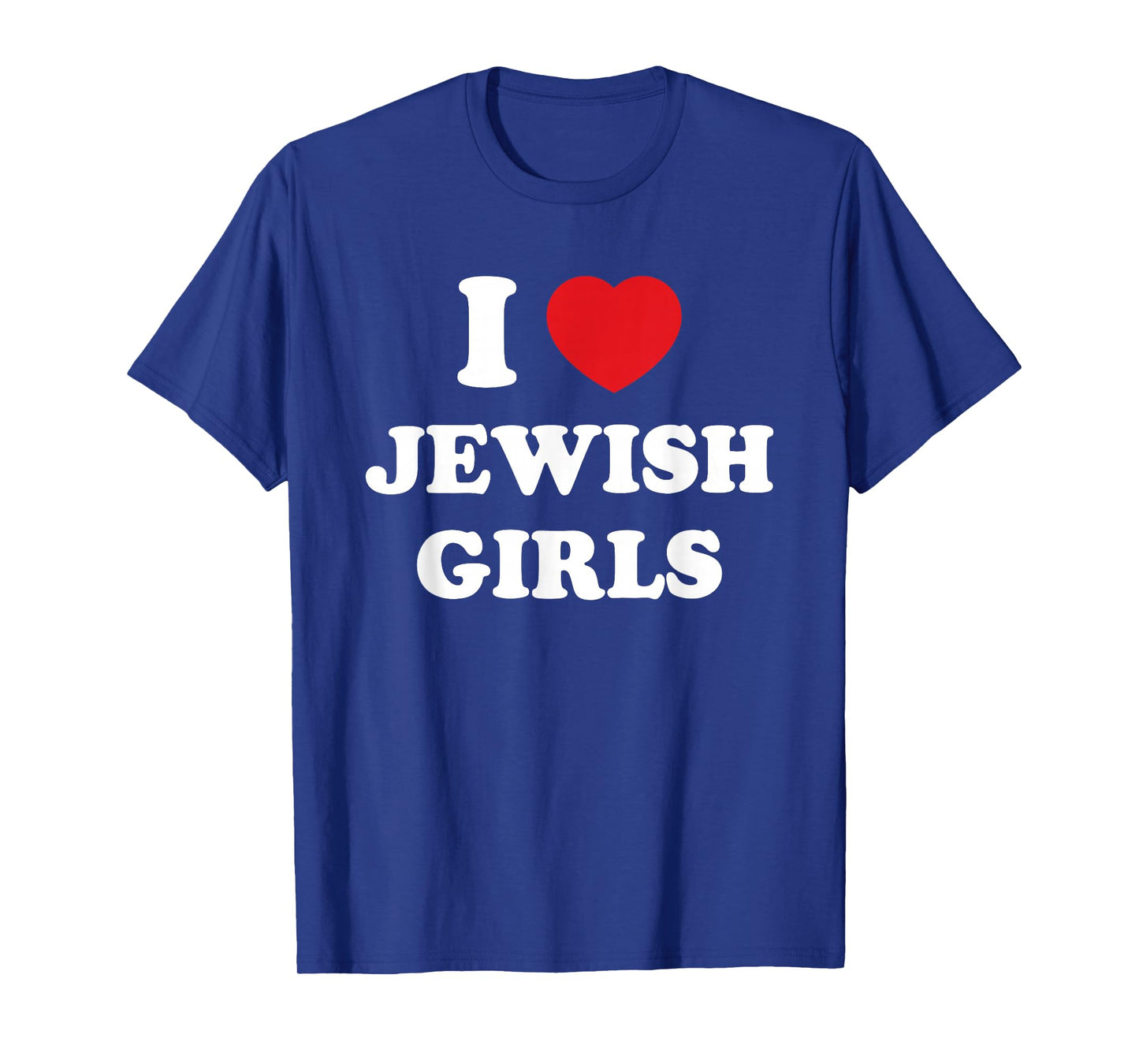 I Heart (Love) Jewish Girls, Heritage Heartwear T-Shirt
