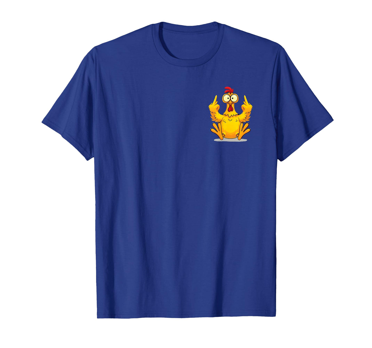 (2 Sides) Don't Like Me F-CAW-F Problem Solved Angry Chicken T-Shirt