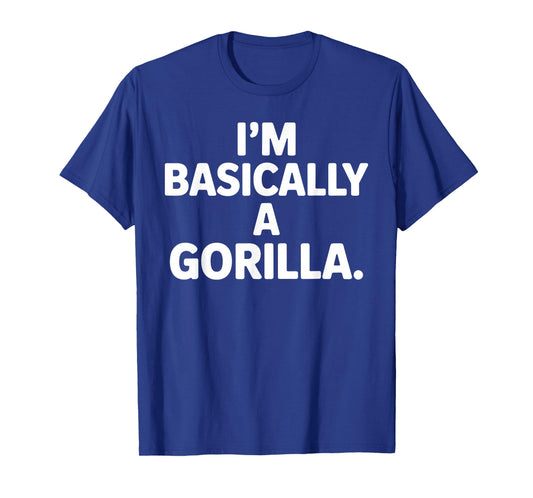 Funny Gorilla Art for Men Women Kids Monkey Gorilla Lover T-Shirt