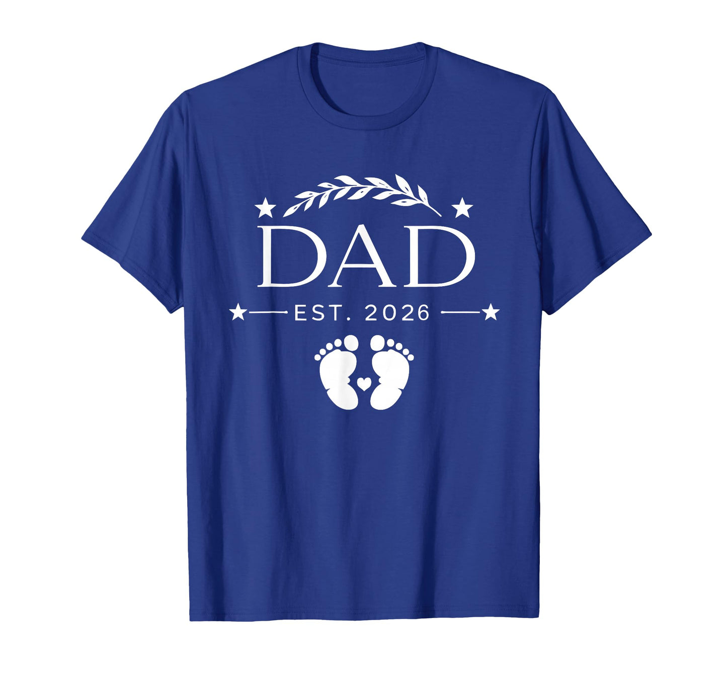 New Dad Est. 2026 Fathers Day First Time Dad Promoted to Dad T-Shirt