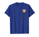 Funny Ferret Peeking in Pocket Animal Lover Men Women Kids T-Shirt
