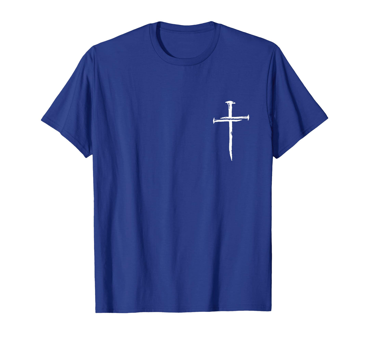 Christian Minimalist Three Nails Cross Religious Jesus Crist T-Shirt