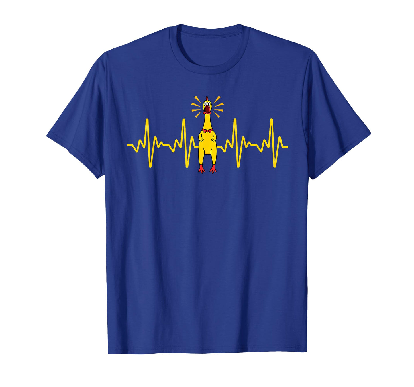 Cool Rubber Chicken Design for Men Women Kids Rubber Chicken T-Shirt