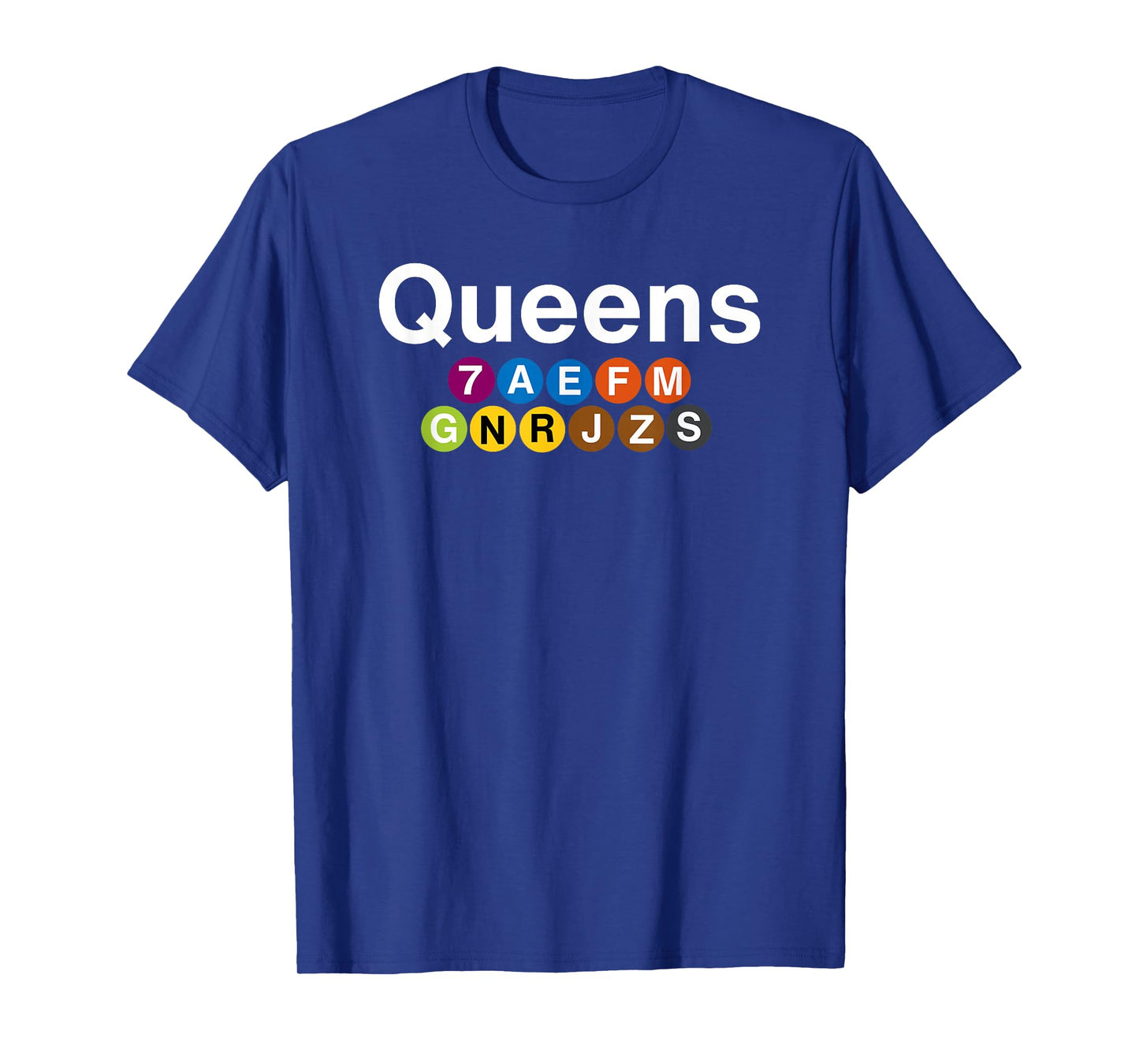 New York Queens Subway Station Signs, Train Signs NYC T-Shirt