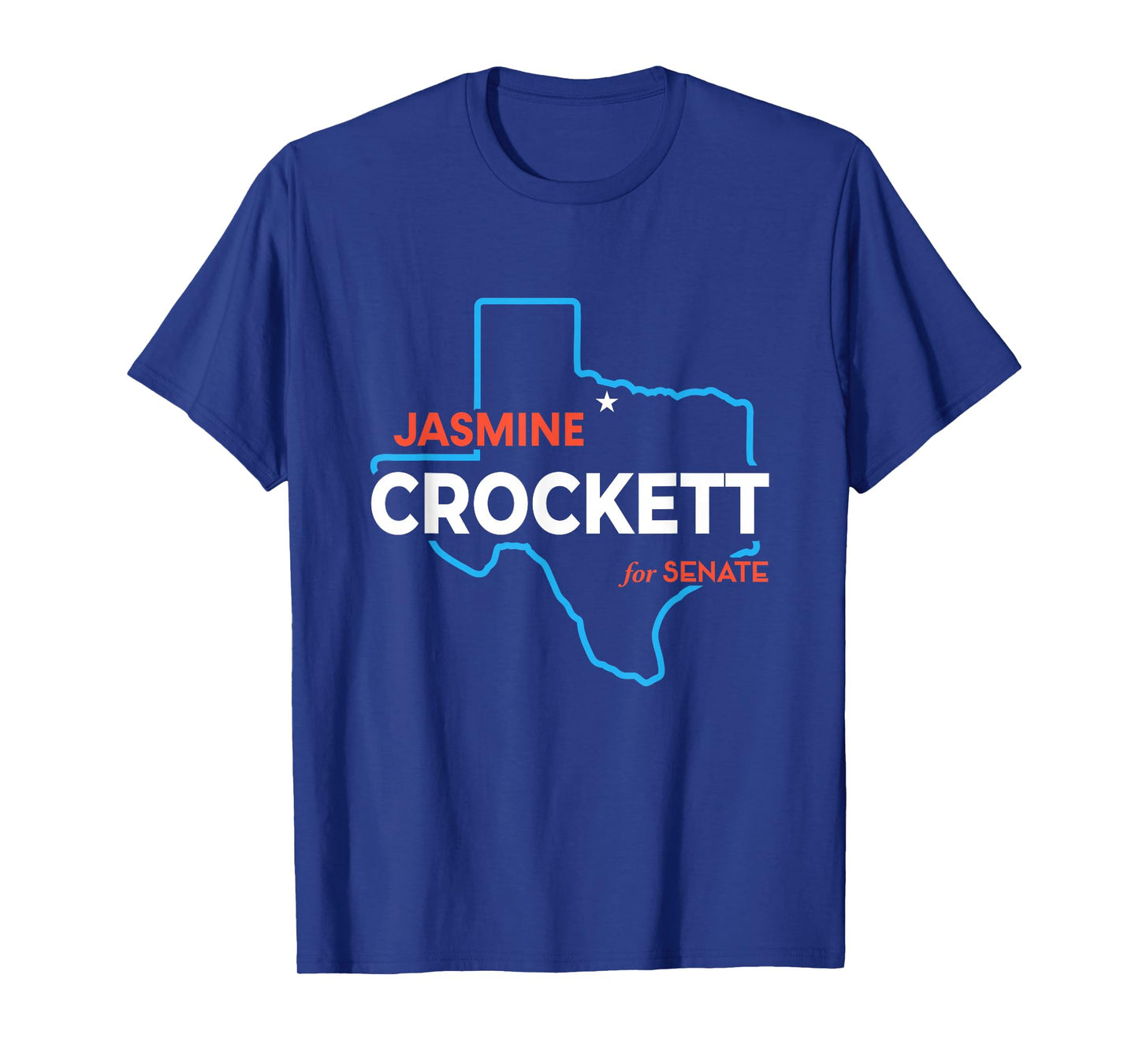 Jasmine Crockett 2026 for US Senate Texas TX Democrat T-Shirt
