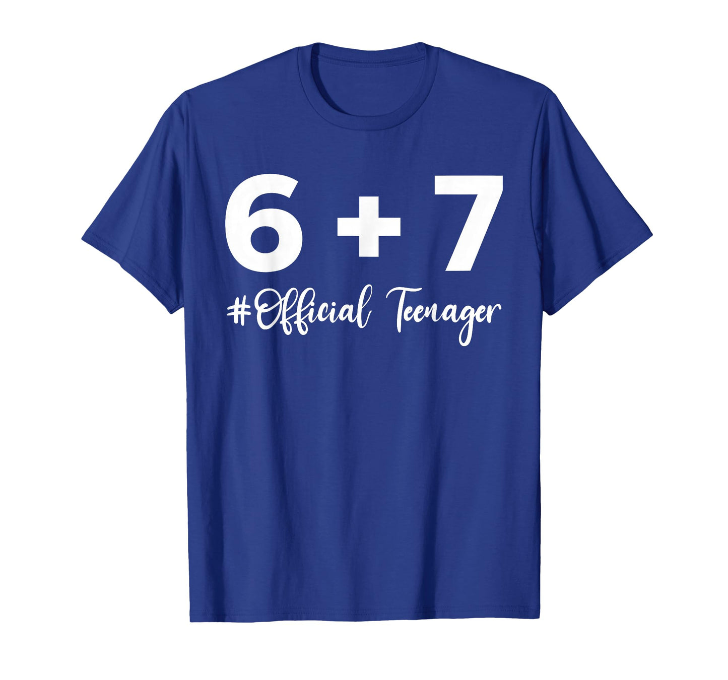 Funny 13th Birthday Official Teenager 6+7 Year Old Boys Kids T-Shirt