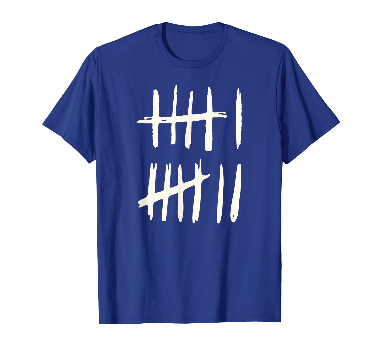 Funny Six Seven 67 Meme Tally Marks 6 7 Numbers T-Shirt