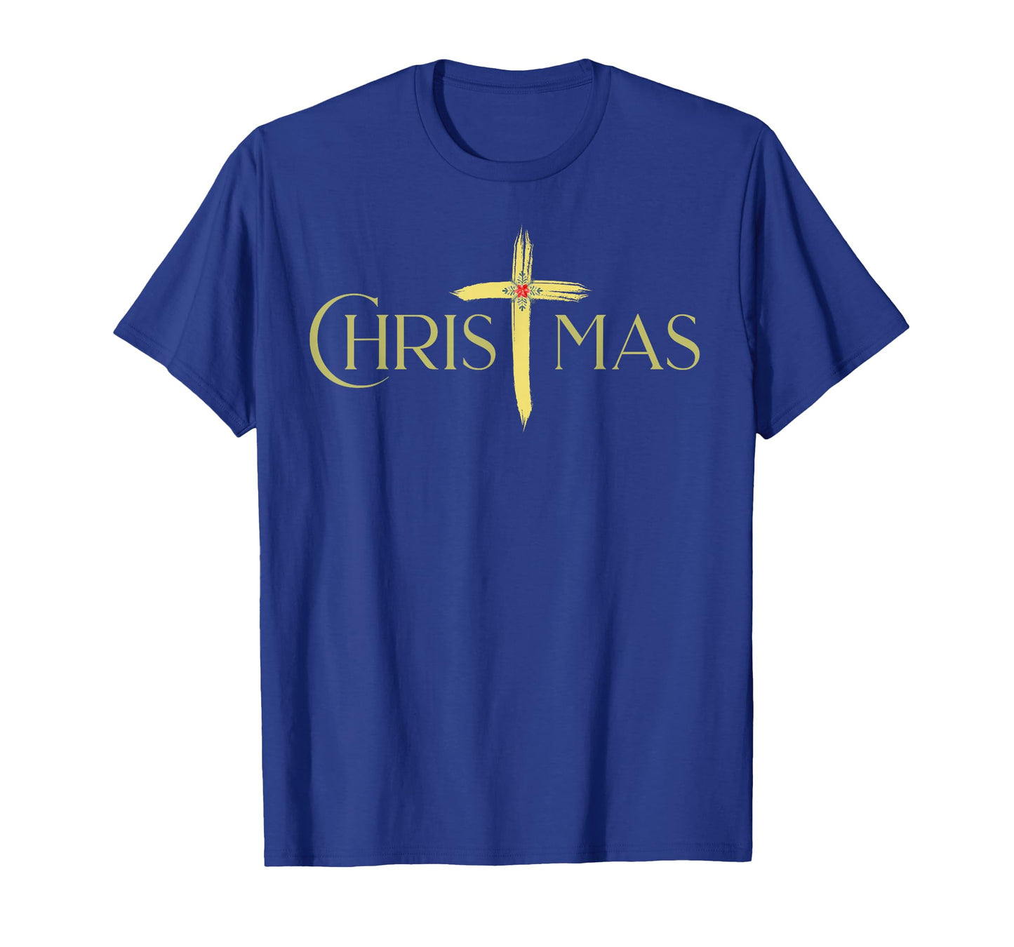 Christian Christmas Cross Christ-Centered Xma T-Shirt