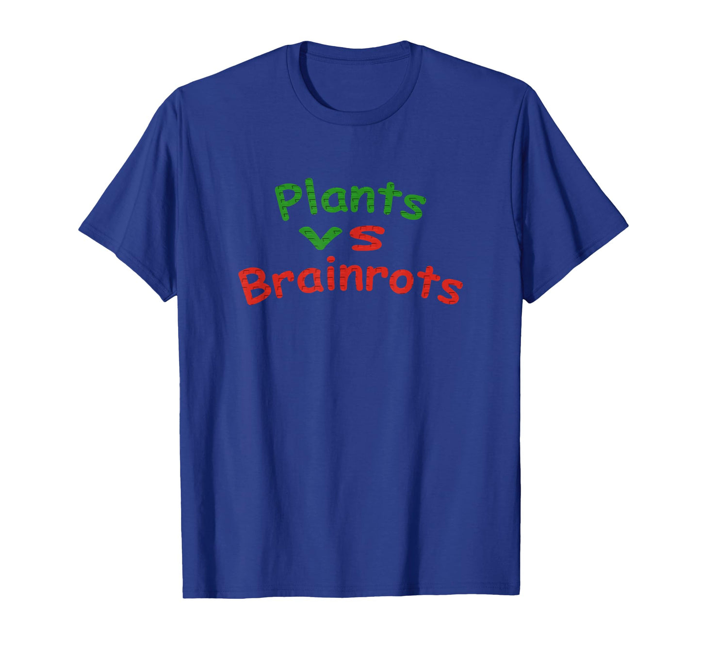 Plants vs Brainrots Funny Gamer T-Shirt