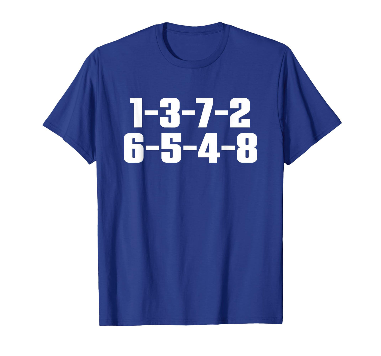 1-3-7-2-6-5-4-8 T-Shirt
