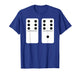 Number 67 Domino Funny Six Seven Meme 6 and 7 Gen Alpha T-Shirt
