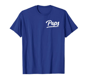 Pops Vintage Retro Father's Day for Papa Grandpa T-Shirt