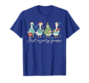 Just a Jolly Goose Christmas Nurse Funny Nursing Holiday T-Shirt