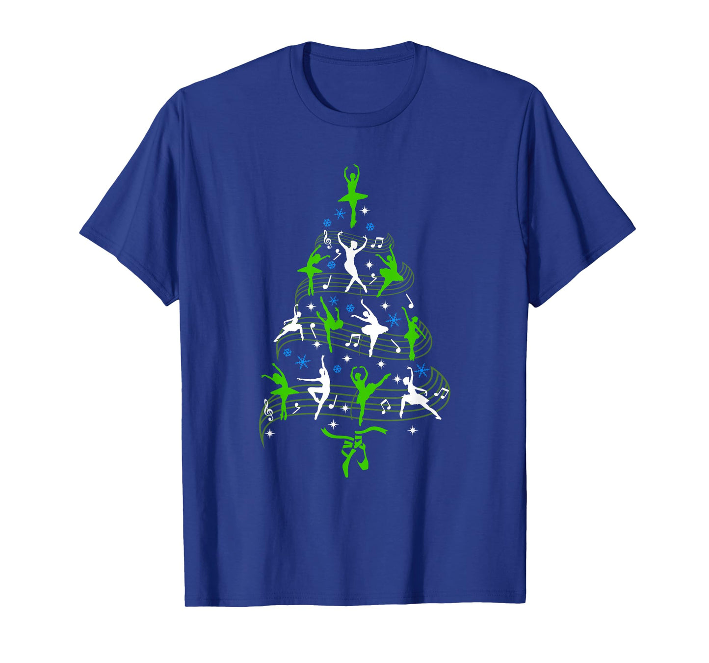 Christmas Ballet Tree Men Women Kids Funny Ballet T-Shirt