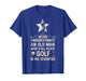 Never Underestimate Old Man Who Still Plays Golf Seventies T-Shirt