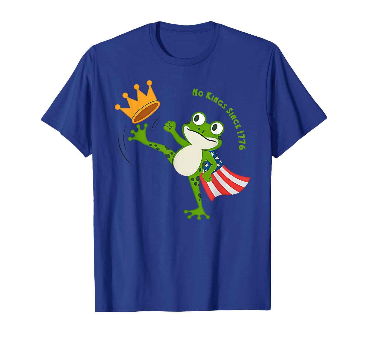 Frog Protest No Kings in America T-Shirt