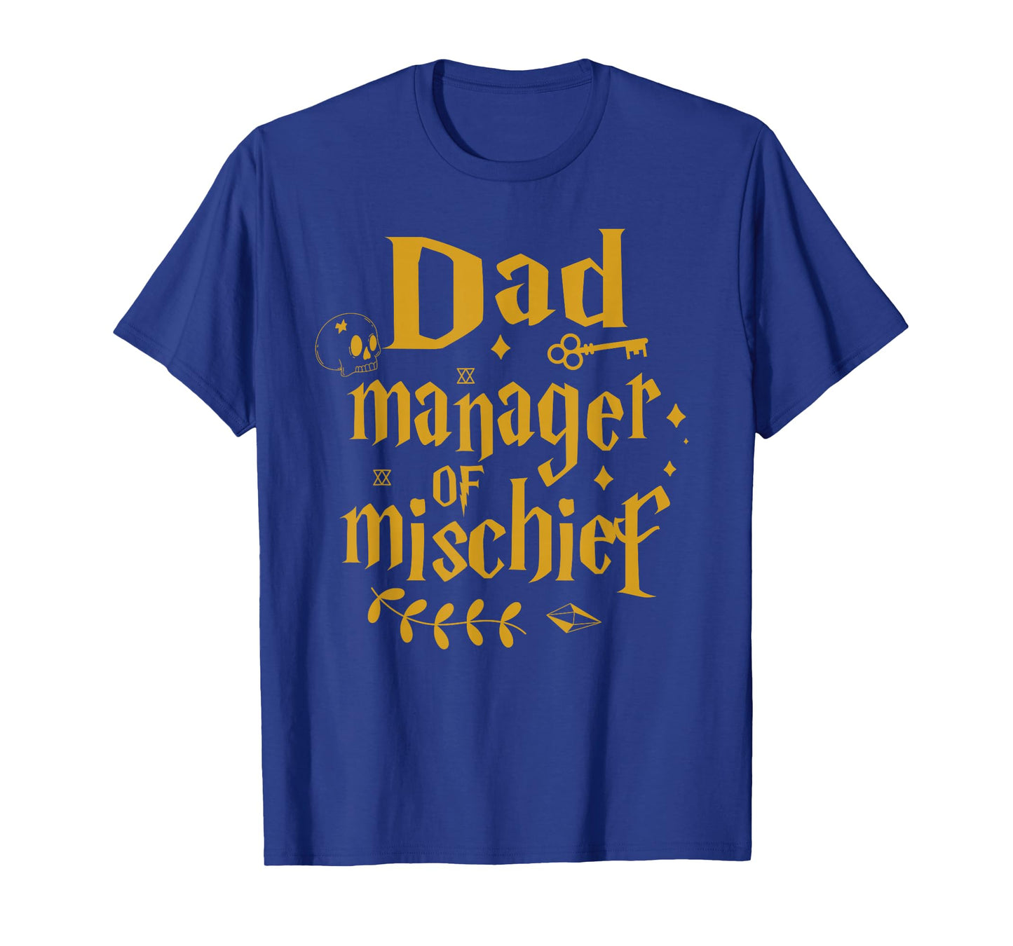 Dad Manager of Mischief Funny Father’s Day Humor Dad Gifts T-Shirt