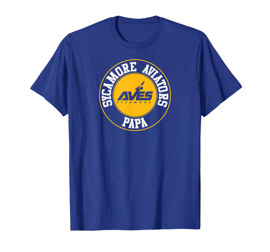Sycamore Aves Aviator Papa CUTB3113 T-Shirt
