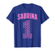 Vintage Sabrina Supporter Number 1 Checkered Greatest Fan T-Shirt