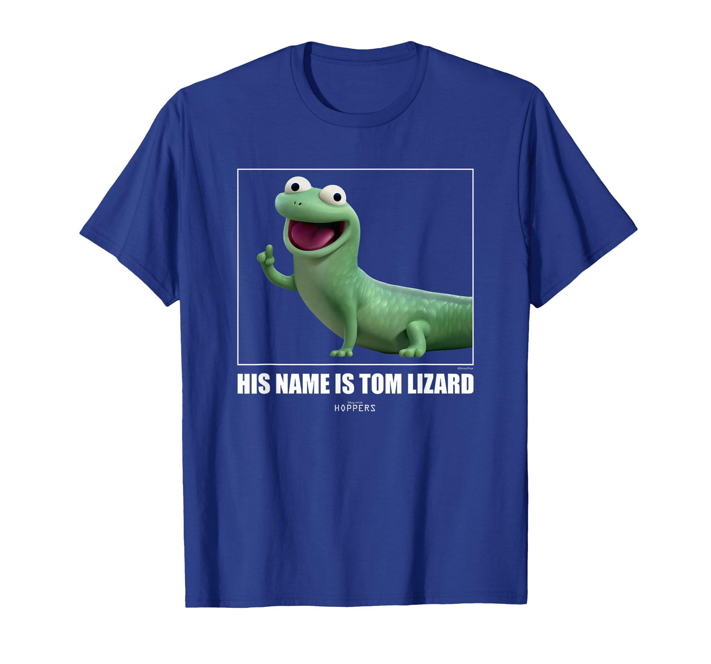 Disney Pixar Hoppers Tom Lizard Cute 3D Character Aesthetic T-Shirt