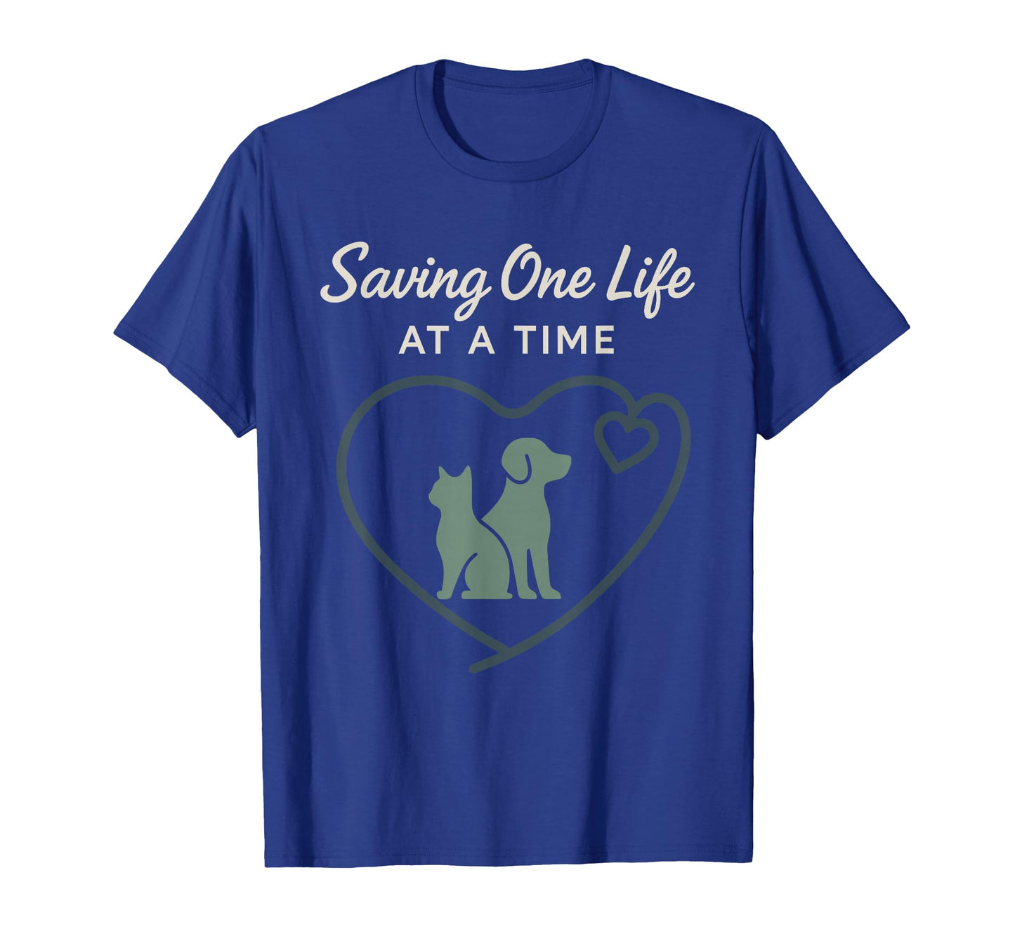 Animal Shelter Worker Animal Rescue Volunteer Humane Society T-Shirt