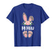 Floral Leopard Memaw Bunny Happy Easter Spring T-Shirt