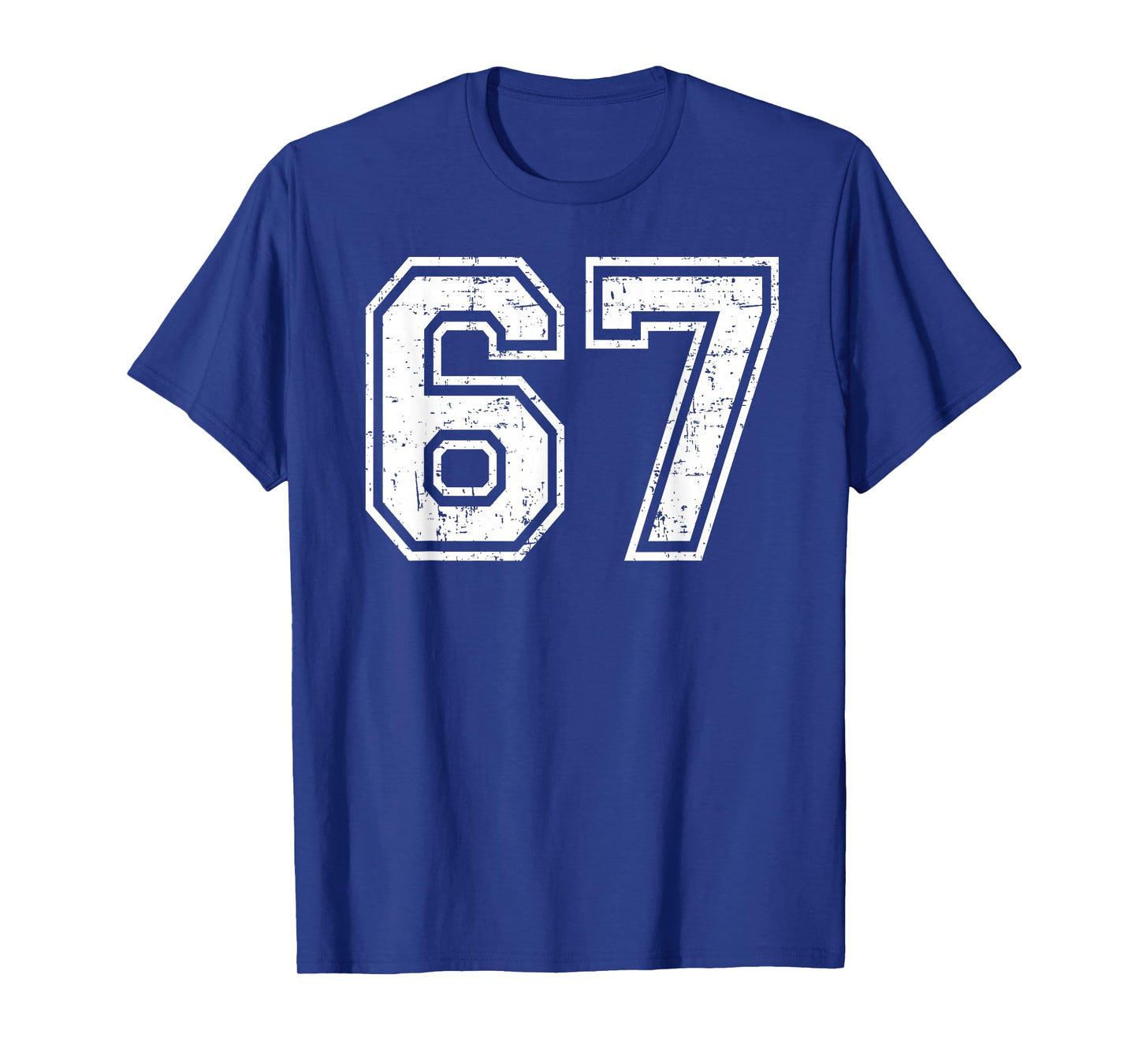 67 Number Sixty Seven Fun Meme Teen Student Teacher Matching T-Shirt