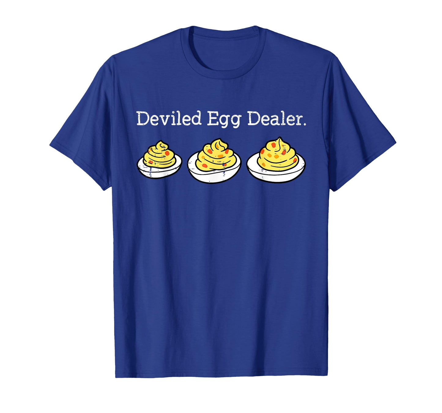 Retro Deviled Egg Dealer Funny Thanksgiving Dinner T-Shirt