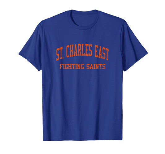 St. Charles East High School HS Saint Charles IL Vintage SPO T-Shirt