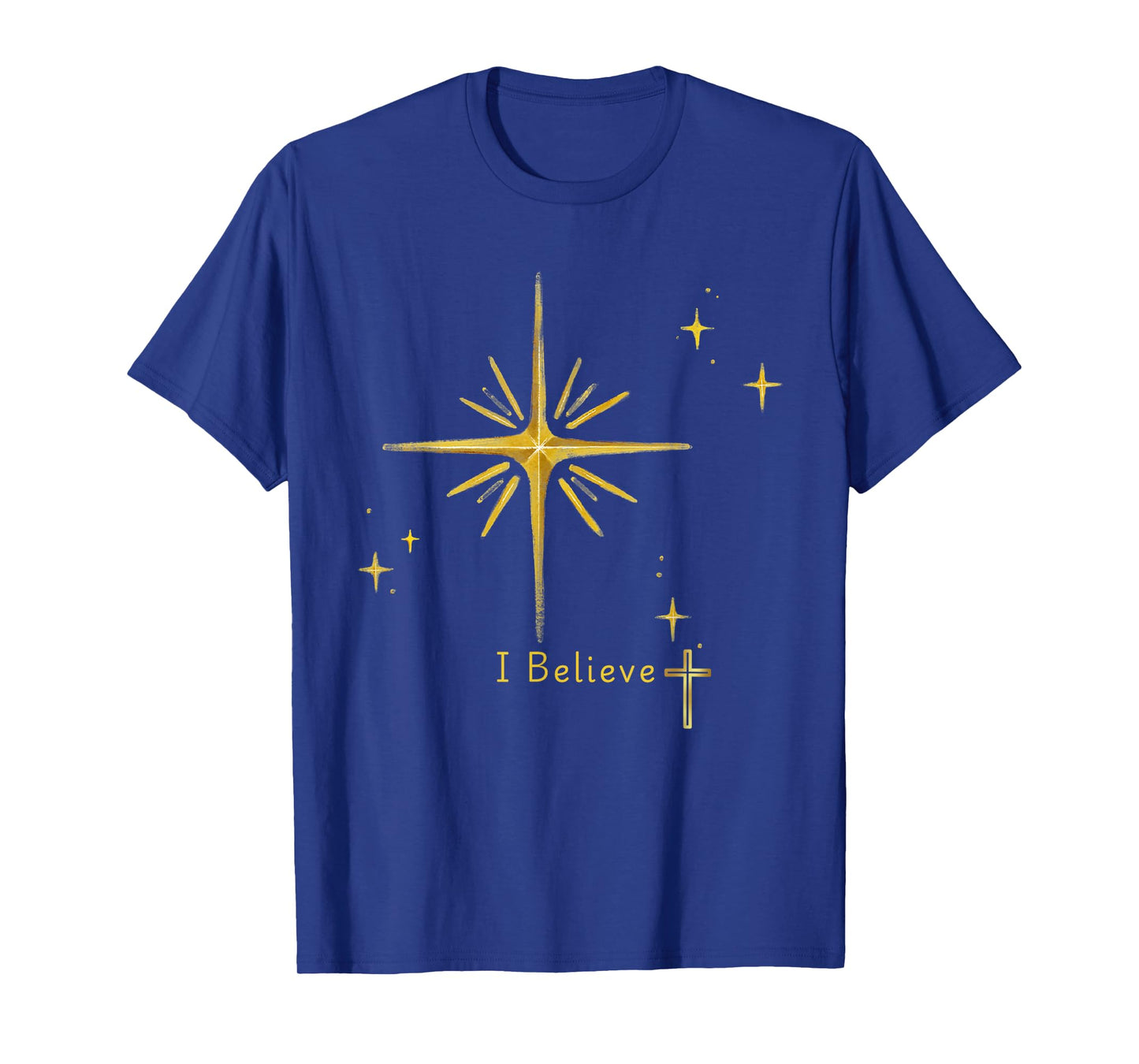 I Believe Star of Bethlehem Birth Jesus T-Shirt
