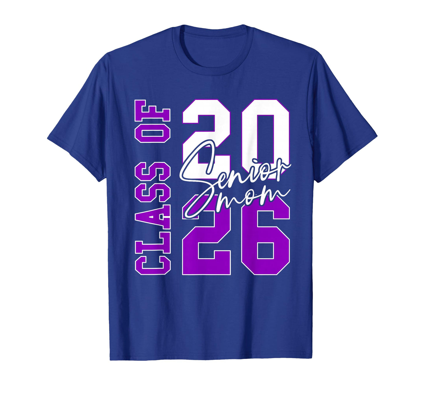 Senior 2026 Class of 2026 Purple Graduation 2026 Senior 26 T-Shirt