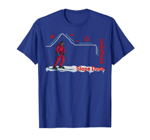 Funny Slope Dude Algebra Geometry Middle School Math Teacher T-Shirt