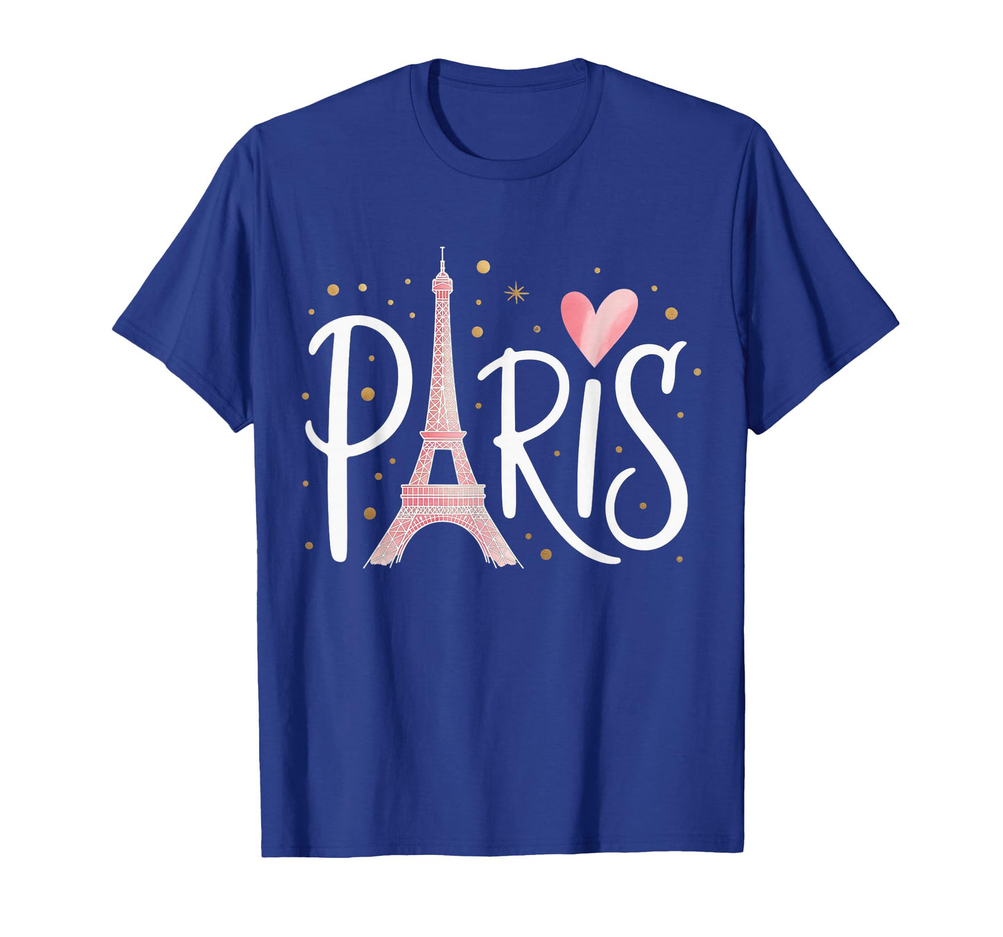 Eiffel Tower Paris Girls Guys Travel Holiday France Souvenir T-Shirt