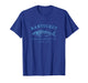 Retro Nantucket Fishing Graphic T-Shirt