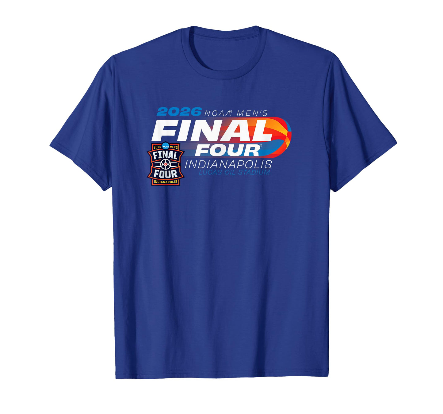 NCAA Final Four 2026 Men's Basketball Indianapolis Black T-Shirt