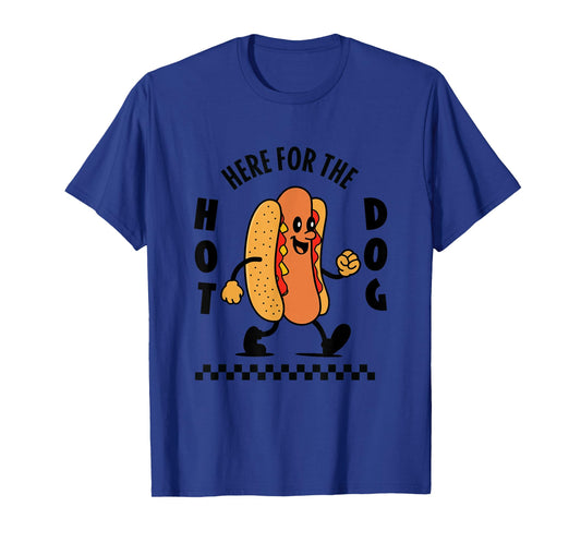 Here for The Hot Dog Funny Wholesale T-Shirt
