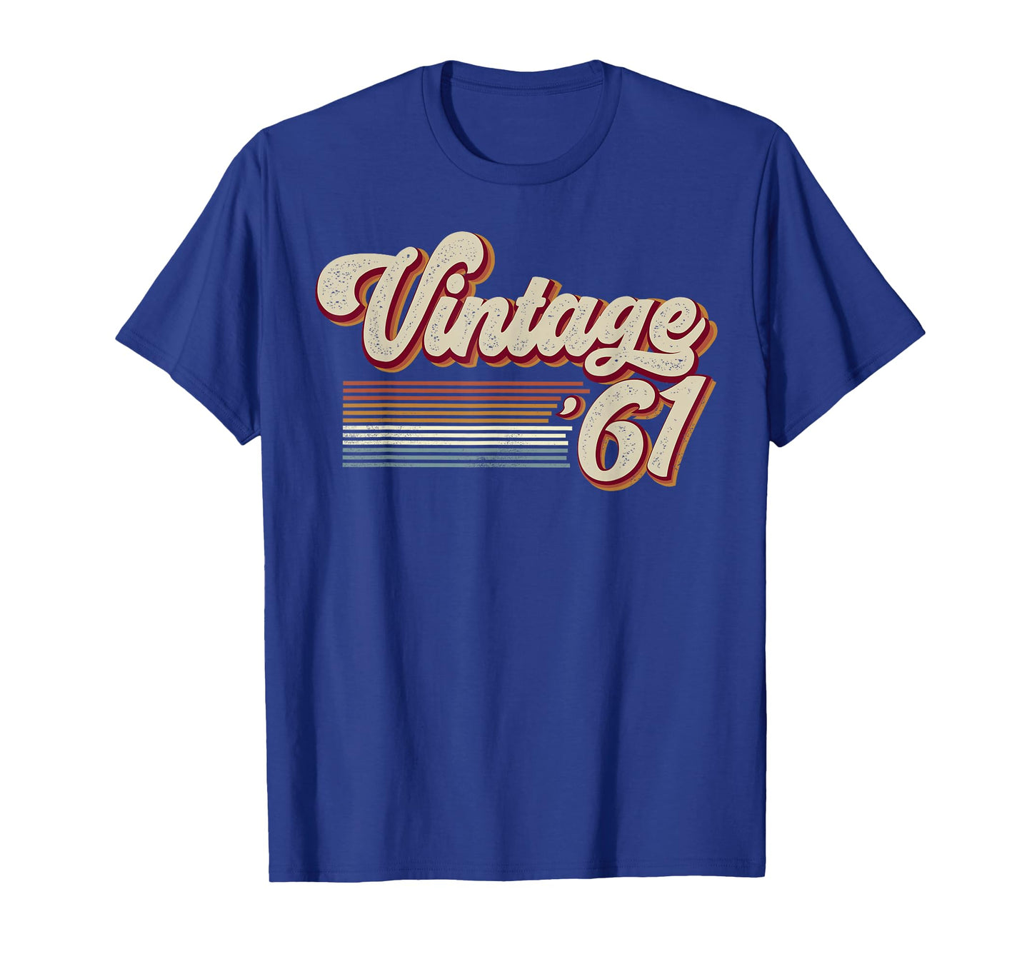 Vintage 1961 Retro Sunset Classic 65-Year-Old 65th Birthday T-Shirt