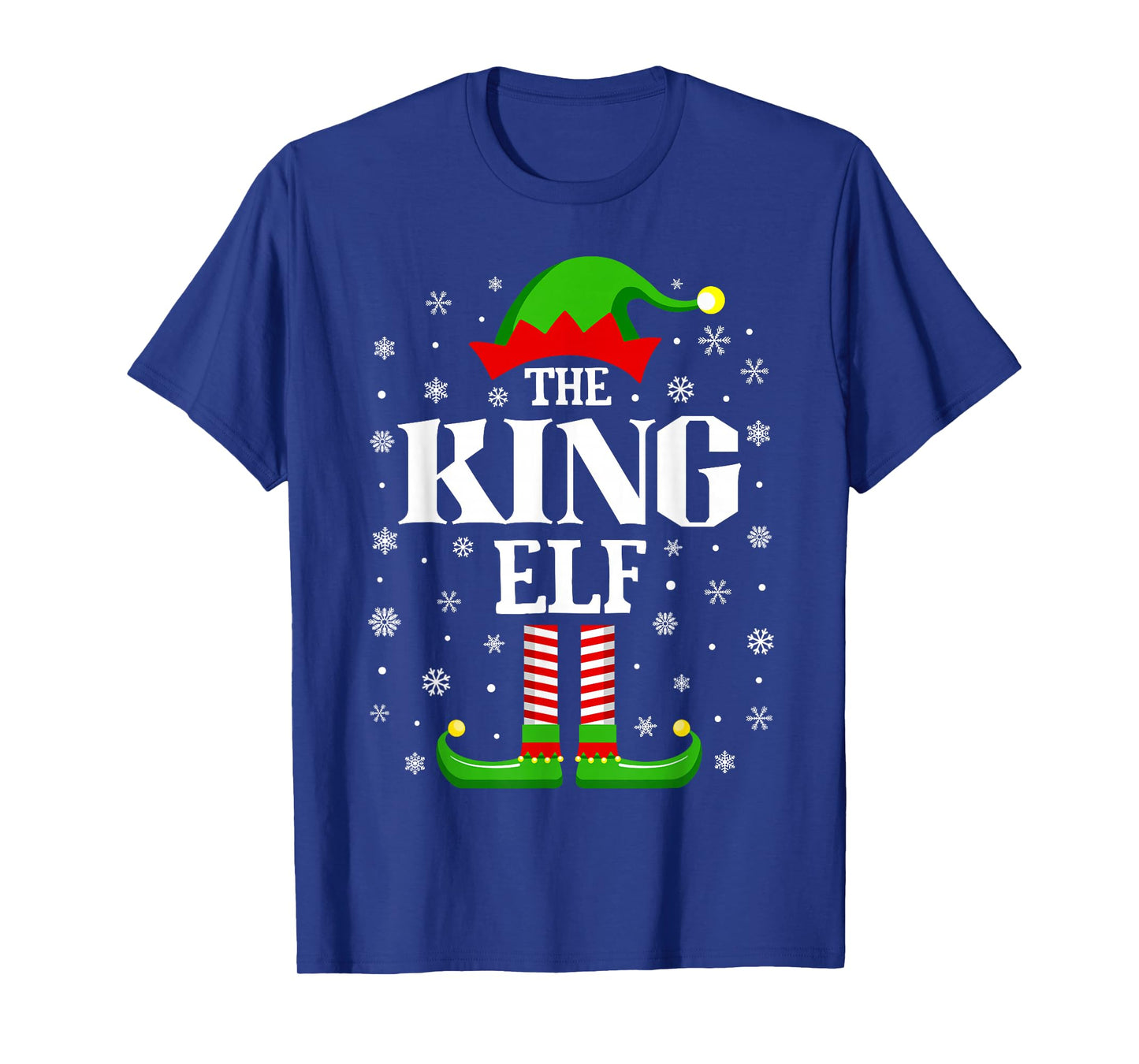 King Elf Funny Christmas Family Matching T-Shirt