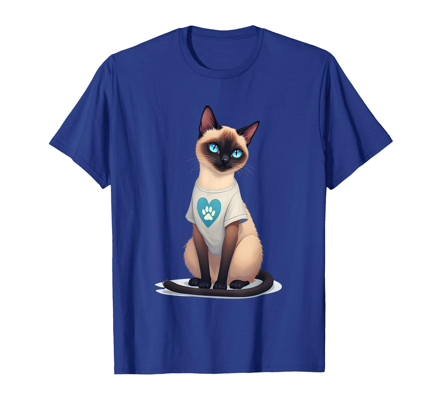 Cute Siamese Cat for A Meezer Owner T-Shirt