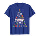 Forensic Nurse Christmas Tree Lights Womens Mens Kids T-Shirt